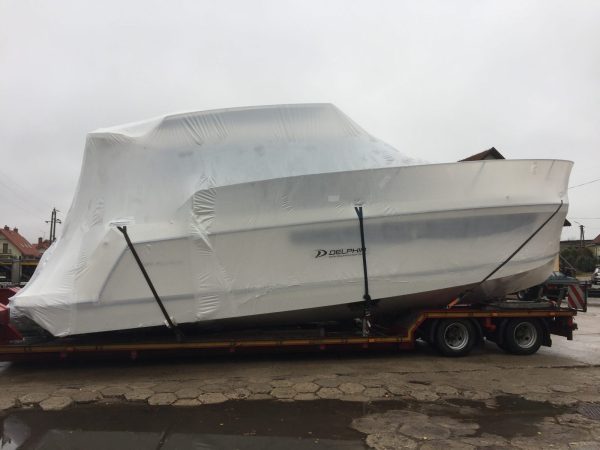 Transport NEW MBK: jacht motorowy