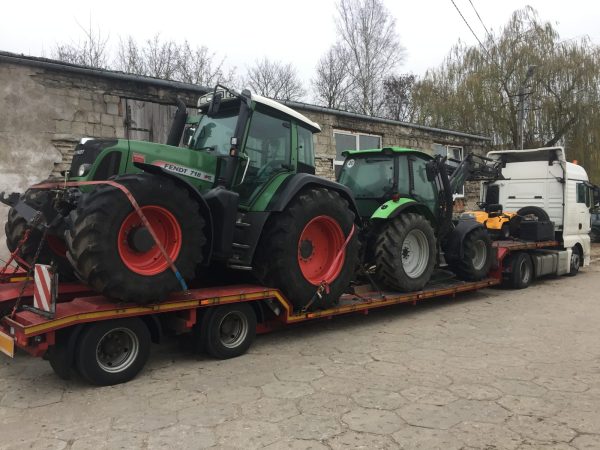 Transport NEW MBK: ciągniki rolnicze