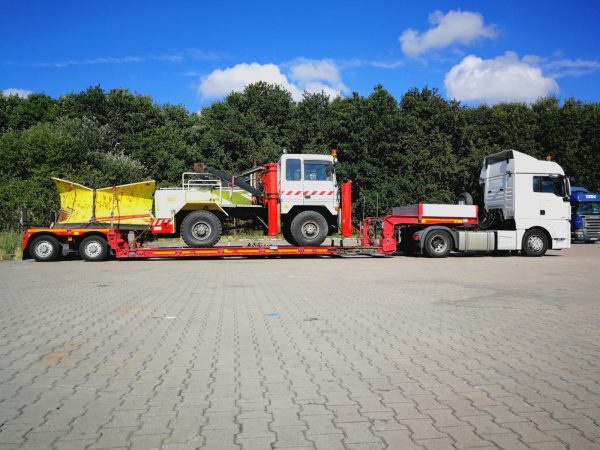 Transport NEW MBK: pojazd specjalny